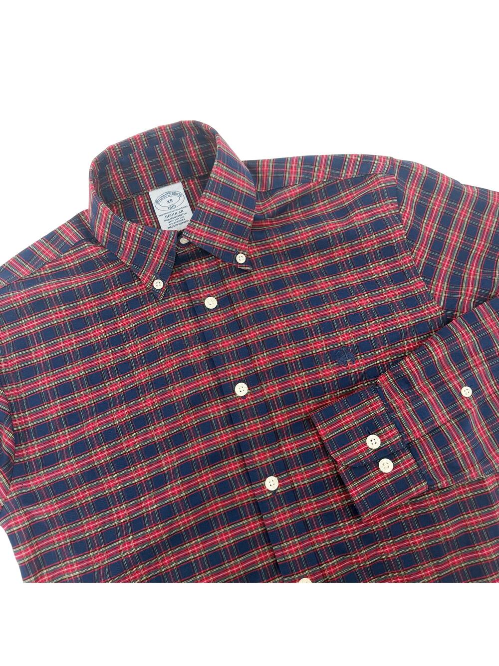 Brooks Brothers Regular The Original Polo Sport Shirt XS Non-Iron Stretch NWOT